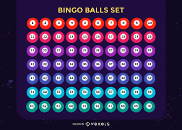 Bingo Balls Colorful Set Vector Download