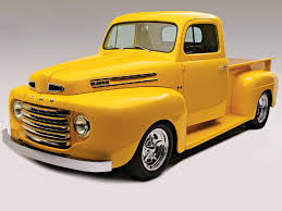 Image result for Federal Yellow 1950 Truck