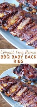 Copycat Tony Romas Bbq Baby Back Ribs Recipes Recipe Rib Recipes Bbq Baby Back Ribs Baby Back Ribs