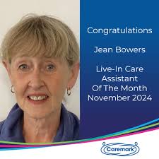 🌟 Congratulations to our outstanding Caremark Tunbridge Wells team  members! 🌟 Steve Hay has been awarded Care Assistant of the Month for  November 2024! Your compassion and dedication truly shine. Jean Bowers