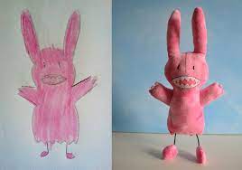 Incredible This Artist Will Make A Stuffed Animal Based Off Your Children S Drawings As Soon As My Kid Can Childrens Drawings Drawing For Kids Art For Kids