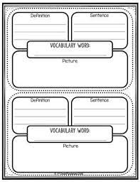 Here is a list of 1st grade vocabulary words we have personally researched in alphabetical order. Vocabulary Notebook 1st 2nd And 3rd Grades Reading Vocabulary Vocabulary Words Activities Vocabulary Notebook