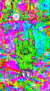 Discover trending #kidcore stickers on picsart. Zombie Glitchcore Wallpaper Kolpaper Awesome Free Hd Wallpapers