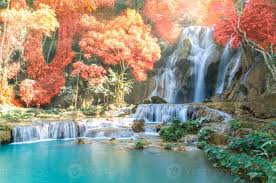 Check spelling or type a new query. Beautiful Waterfall With Soft Focus And Rainbow In The Forest 1323073 Stock Photo At Vecteezy