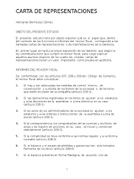 Carta De Presentacion Para Iniciar Una Auditoria Contralor Certeza