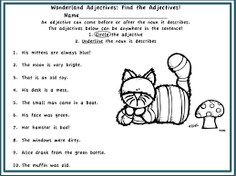 Alice In Language Land Adjectives And Adverbs Adverbs Adjectives Language Arts Writing