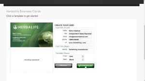 When you need business cards in a hurry, visit a local fedex office. Herbalife Business Card Template Ordering Youtube