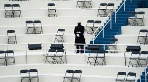 Joe Biden Inauguration When Are He And Kamala Harris Sworn In Bbc News National guard troops watch over capitol.