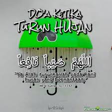  Bacalah Do A Ini Ketika Turun Hujan Faedah Islam Di 2020 Hujan Doa