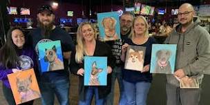 Pet Portrait! Pasadena, Plaza Wine & Spirits with Artist Katie Detrich