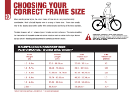 Bike Size Guide Jowetts Cycles Online Shop For Bicycles