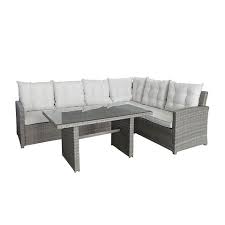 Garden 7 Seater Sofa Set أثاث تجاري الزاوية أريكة مجموعة أثاث من الصين على Topchinasupplier Com