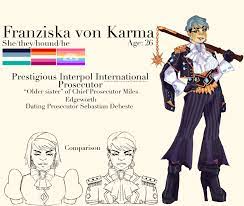 Franziska von Karma 7 year gap design [OC] : r/AceAttorney