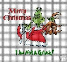 The creation of the grinch using regular (5mm) perler beads. 17 Grinch Counted Cross Stitch Ideas Cross Stitch Christmas Cross Stitch Cross Stitch Patterns
