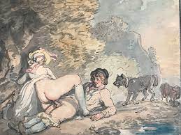 Thomas Rowlandson | Scène érotique | MutualArt