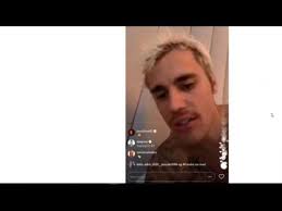 Justin Bieber Asking People For Help On Yummy Instagram Live January 8 2020 Youtube