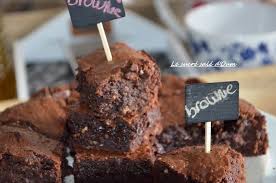 Vrai Brownie Au Chocolat Et Noix Le Sucre Sale D Oum Souhaib Brownie Chocolat Brownie Chocolat Noix Recette Dessert