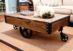 So with a little elbow grease and a few supplies, you can create your own simple pipe shelf in less than an hour. 11 Best Industrial Cart Coffee Table Ideas Cart Coffee Table Coffee Table Furniture Projects