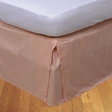 Shop for 10 inch bed skirt at bed bath & beyond. Dreamz Bedding Super Soft Egyptian Cotton 250 Thread Count Elegant Finish 1pc Box Pleated Bed Skirt Drop Length 10 Inch Uk King Peach Solid Buy Online In Bahamas At Bahamas Desertcart Com Productid 50557972