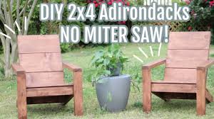This modern minimalist adirondack inspired outdoor chair is an easy diy project to kick off your summer, i have the full step by. How To Build An Adirondack Chair Ana White 2x4 Adirondack Chair No Miter Saw Needed Youtube