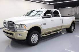 Low Miles 2015 Ram 3500 44 Laramie Longhorn Crew Cab Crew Cab Laramie Cab