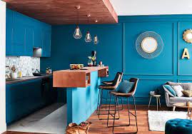 Le bleu canard n'aura plus aucun secret pour vous ! Bleu Canard La Couleur Dont Tous Les Decorateurs Raffolent Elle Decoration