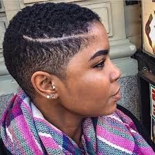 These are best described as styles where the hair is longer on top and gradually tapers shorter down the sides and. Tapered Haircuts Fades For Women On Short Natural Hair