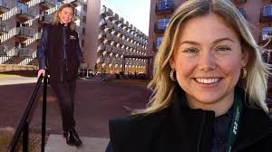 Julia, 26, fick fast jobb direkt efter utbildningen