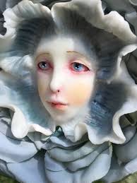 Alice in Wonderland non Talking Flowers wistful Rose by Sutherland