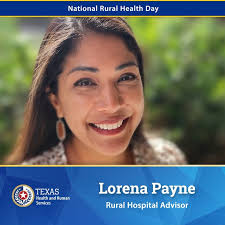I love working with rural hospitals. It's incredible to see how rural  communities work together to get things done!” Lorena coordinates outreach  activities and supports rural hospitals with their technical assistance  requests.