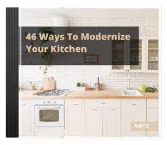 46 Ways To Modernize Your Kitchen In 2021 Kitchen Green Appliances Modern