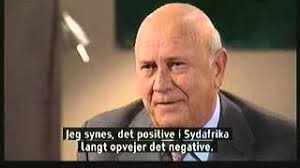 Frederik willem de klerk is a south african politician who served as state president of south africa from 1989 to 1994 and as deputy president from 1994 to 1996. Archbishop Desmond Tutu F W De Klerk And Apartheid Part 4 Of 4 Youtube