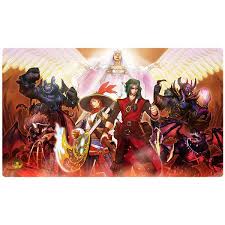 The sleeve pack contains 100 sleeves, and this is the only option available. Free Shipping Custom Yugioh Playmat Burning Abyss Yugimation Dante Beatrice Ebay Yugioh Playmat Yugioh Card Sleeves