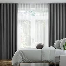 Blue and white blackout curtains, grey and navy geometric trellis curtain panel, room darkening thermal insulated window drapes treatment with grommets for bedroom living room, set of 2, 52 x 63 inch 4.7 out of 5 stars 13 Double S Fold Curtains Blue Grey White Curtains Online