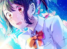 Твое имя \ kimi no na wa. Wallpaper Kimi No Na Wa Anime Girls Miyamizu Mitsuha 1920x1386 Lanes8 1385053 Hd Wallpapers Wallhere
