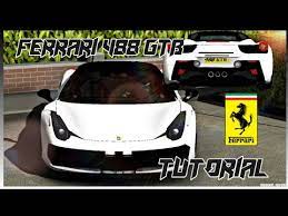 You should try properly and without incident to park the cars. How To Make A Ferrari 488 Gtb In Car Parking Multiplayer Youtube
