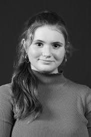 Introducing our fantastic Pearl Krabs, Sophie! @sophie.menelli is 15 years  old and a Freshman. Sophie just finished performing in the 1-acts at San  Marcos and was in “Mean Girls” in Solvang. She