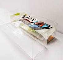 OEM Custom Transparent Folding PVC PET Two Piece Clear Boxes ...