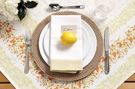 To set a casual table, you'll need a place mat, dinner plates, soup bowls, salad plates, napkins, dinner forks, knives, soup spoons, water glasses, and wine glasses. 16 Outdoor Place Setting Ideas How To Decorate
