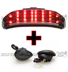 1000 x 750 jpeg 42 кб. Sequential Led Tail Lights Smoke Flush Mount Turn Signals Fits 13 21 Cbr600rr Ebay