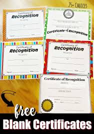 Geometric certificate of achievement with colored shapes. Free Printable Certificates