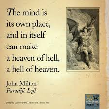 Power Of Thought Quote From Paradise Lost John Milton 1608 1674 365 Quotes Literary Quotes Book Quotes