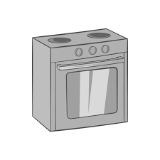 Barbecue stove flat icon png image. Gas Stove Icon Black Monochrome Style Style Icons Black Icons Gas Icons Png And Vector With Transparent Background For Free Download
