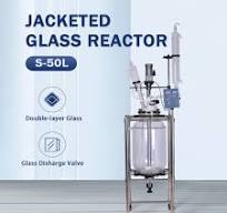50L Double-Layer Glass Jacket Type Reactor Chemical Stirring Reactor Vessel
