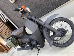 スーパーカブのゆる く 自作カスタム moped motorcycle vehicles