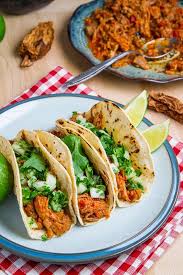 Pork Tinga Tacos Recipe Mexican Food Recipes Food Recipes
