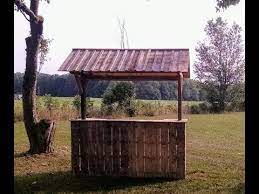 Diy $11.00 Lemonade / Produce Stand With Pallets - Youtube