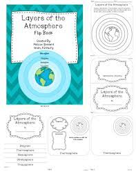 Layers Of The Atmosphere Booklet And Activities Earth Science Layers Of Atmosphere Earth Layers
