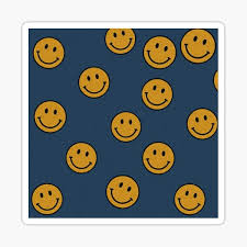 It is supposed to have a scared circular face at the top, with 4 appendages coming off of a diamond shaped object wallpapers have to be in the 4:3 aspect ratio and be at least 800 by 600 pixels big. Smiley Face Wallpaper Stickers Redbubble