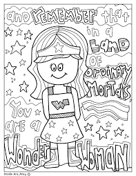 There are a lot of free coloring pages out there for your makerspace, you just. Women S History Month Classroom Doodles